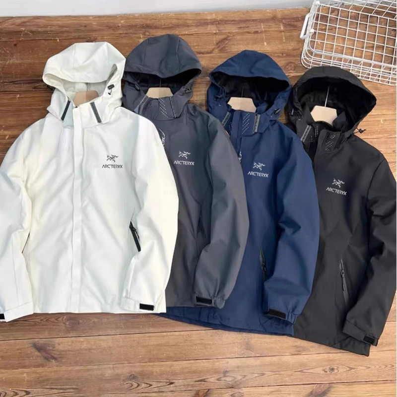 โค๊ท ARCTERYX สำหรับผู้ชาย ป้องกันลมและฝน เหมาะสำหรับการทำกิจกรรมกลางแจ้งและการปีนเขา