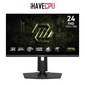 จอมอนิเตอร์ (monitor) iHAVECPU MSI MAG 245PF X24 – 23.8 IPS FHD 240Hz