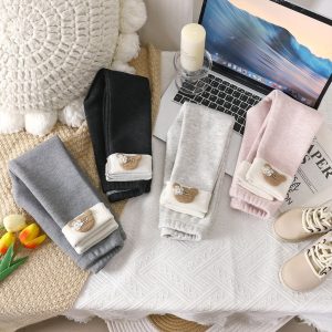 ส่งจากไทย  เลกกิ้งเด็กอนุบาลถึงเด็กโตบุกำมะหยี่ CK268 มีไซส์ 90-150