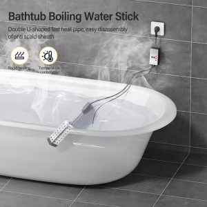 เครื่องทําน้ําอุ่นแช่ไฟฟ้า, เครื่องทําน้ําถัง, เครื่องทําความร้อนอ่างอาบน้ําสระว่ายน้ําใต้น้ํากําลังสูงในครัวเรือนพร้อมเทอร์โมสตัท