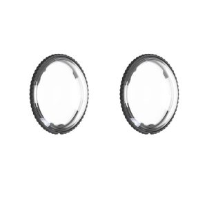 2 ชิ้นเลนส์ป้องกันยามสําหรับ Insta360 x4 Air, กระจกนิรภัยออปติคอล/พีซี ตัวป้องกันเลนส์กล้อง, กระจกเลนส์กันรอยขีดข่วนสําหรับ Insta360 x4 Air กล้อง