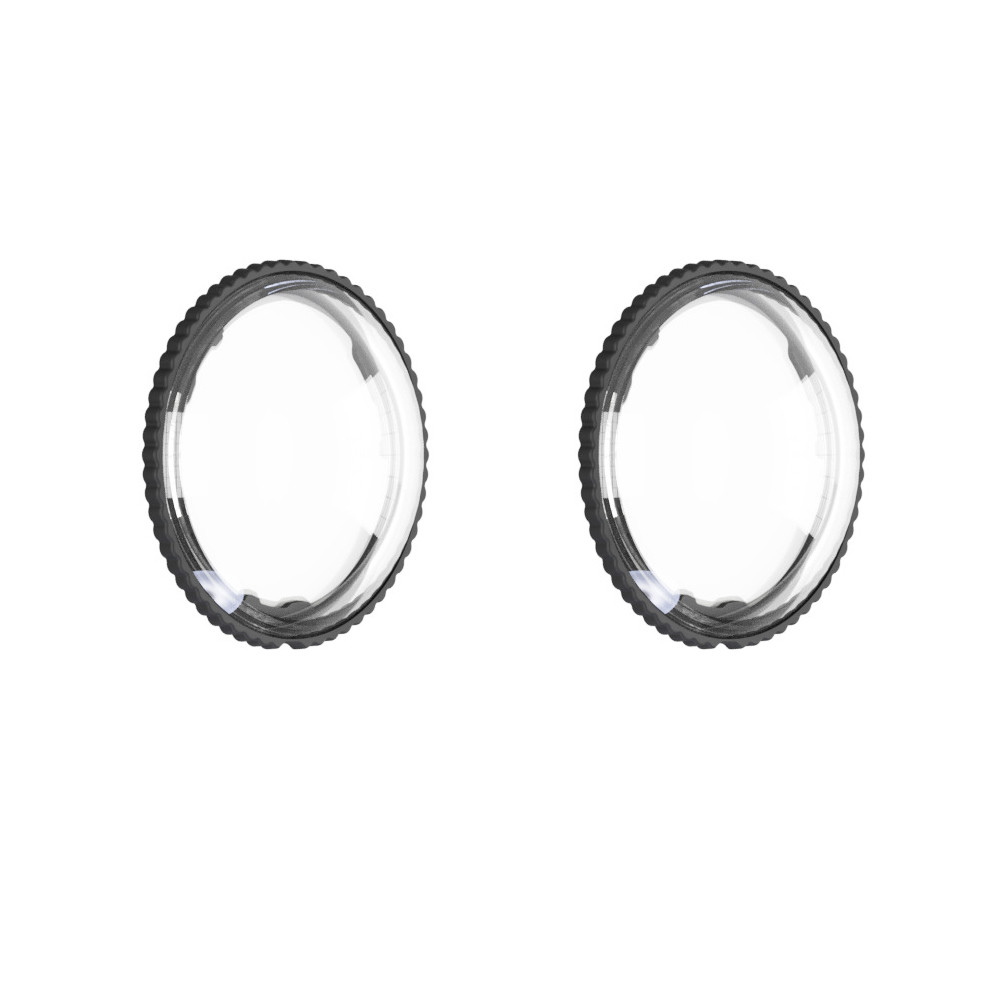 2 ชิ้นเลนส์ป้องกันยามสําหรับ Insta360 x4 Air, กระจกนิรภัยออปติคอล/พีซี ตัวป้องกันเลนส์กล้อง, กระจกเลนส์กันรอยขีดข่วนสําหรับ Insta360 x4 Air กล้อง