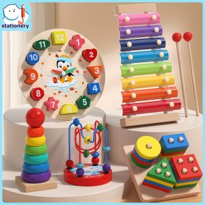 BC ก่อนคริสต์ศักราช ปริศนาการตรัสรู้ของทารกแปดโทนฉินไม้เคาะไม้ขนาดเล็กฉิน 1-2-3 สัปดาห์ 4 ปีชายและหญิงต้นการศึกษาของเล่นเด็ก