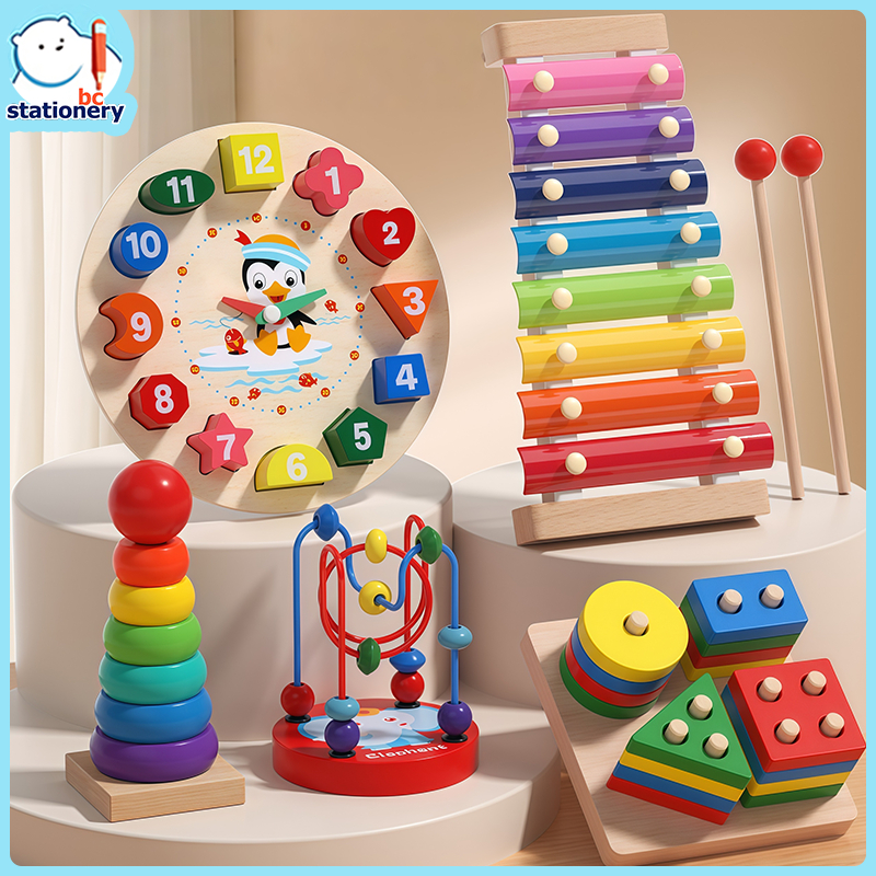 BC ก่อนคริสต์ศักราช ปริศนาการตรัสรู้ของทารกแปดโทนฉินไม้เคาะไม้ขนาดเล็กฉิน 1-2-3 สัปดาห์ 4 ปีชายและหญิงต้นการศึกษาของเล่นเด็ก