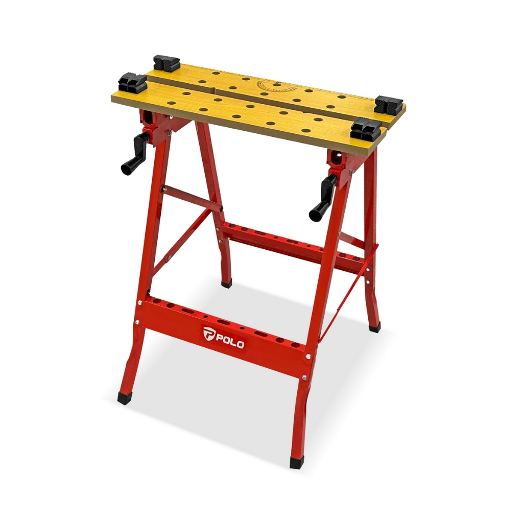 POLO WB011 โต๊ะจับชิ้นงานอเนกประสงค์ รีแบรนด์จาก MARATHON รอยพับฐานล่างเป็นการออกแบบ ไม่ใช่รอยบุบคะ