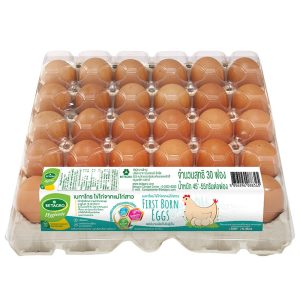 เบทาโกรไข่ไก่แม่ไก่สาวถาดกระดาษแพค 30ฟอง Betagro Pullet Egg Pack 30pcs. [หมายเลขบาร์โค้ด 8856294088345]