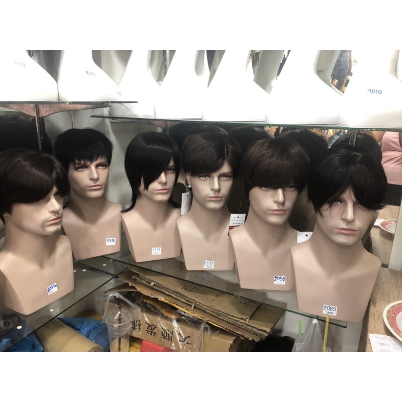 วิกผมผู้ชาย  วิกผมแท้ผมสั้น วิกนี้เป็นผมแท้100% ส่งในไทย