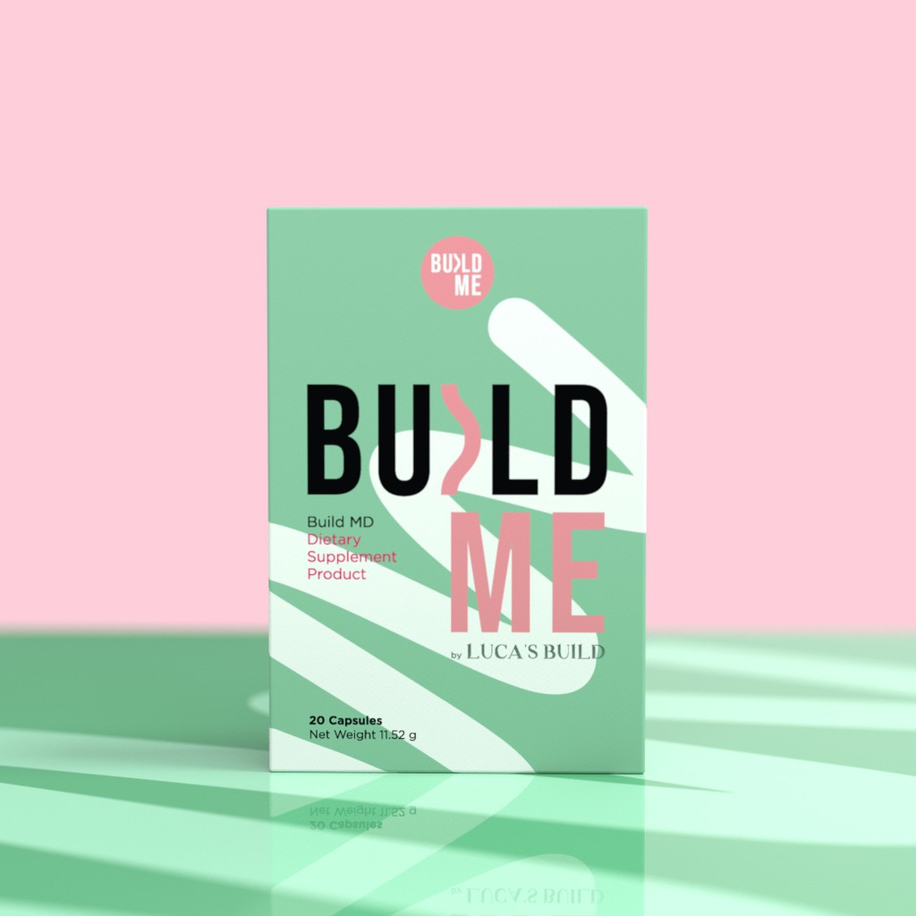 Build Me by Luca’s Build บิลด์มี  1 กล่อง 20 แคปซูล