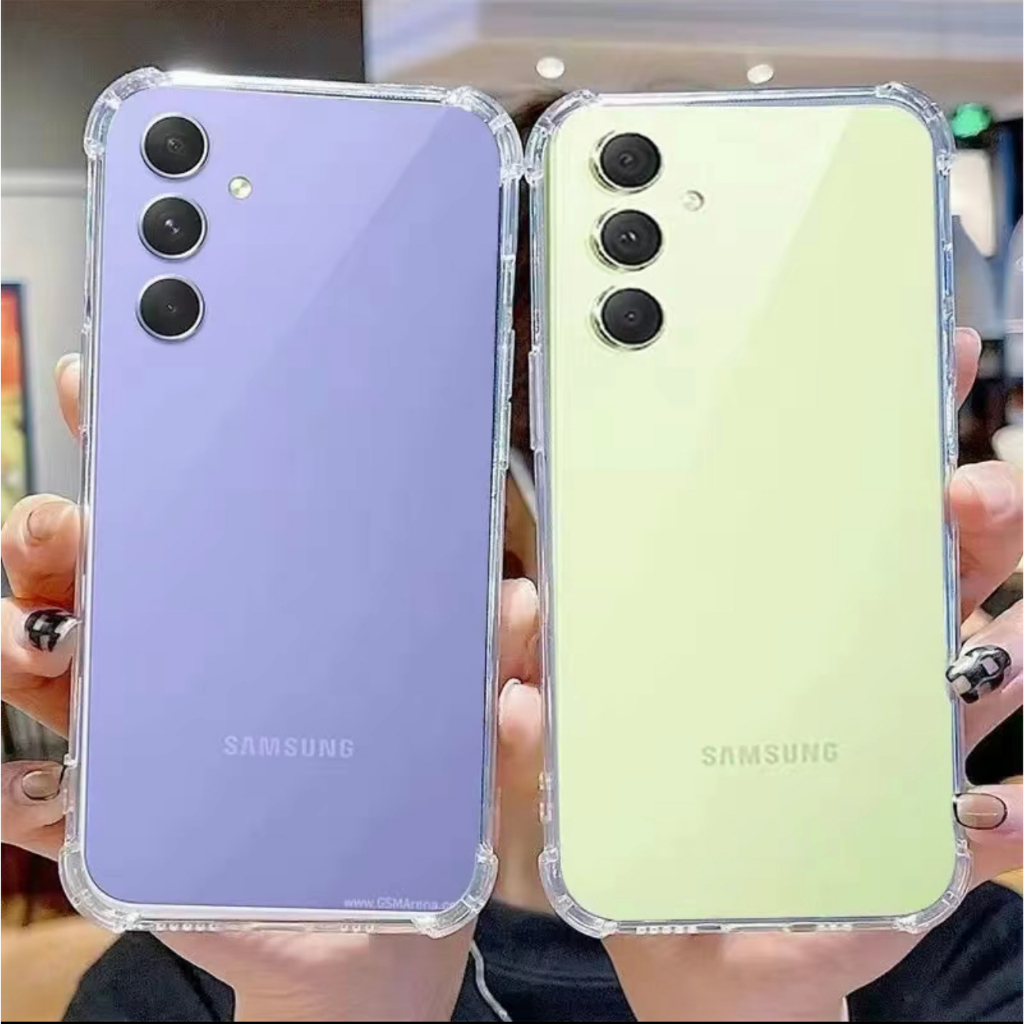 A06 5G A16 A36 A56 A26 เคสใส TPU กันกระแทก สำหรับ Samsung A55 A15 A25 A05 A05S A14 A24 A34 A54 A35 S24 S25 ULTRA A04S