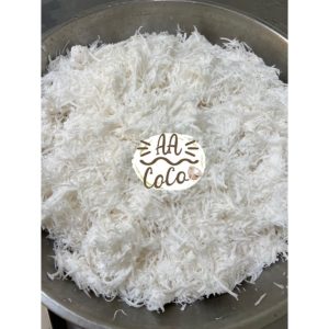 ✅พร้อมส่ง  เนื้อมะพร้าวน้ำหอม ทึนทึกขูดฝอย – 1 kg เนื้อมะพร้าวอ่อน