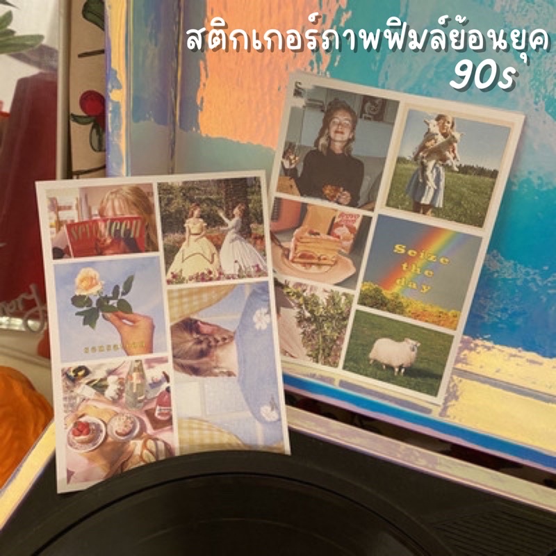 จัดส่งไว (139)สติกเกอร์ภาพวินเทจสำหรับตกแต่ง