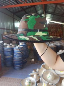 (ขั้นต่ำ5ใบคละแบบได้) หมวกผ้าลายทหาร ไม่มีคลุม