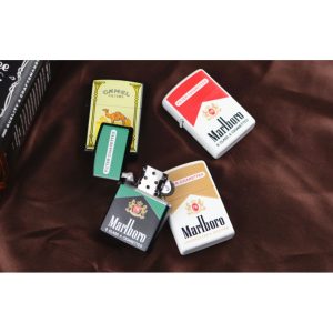 ส่งทุกวัน ไฟแช็ค ไฟแช็ก ไฟแชคน้ำมัน ลายแฟชั่น เหล็กอย่างดี จุดติดง่าย สวยงาม