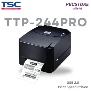 เครื่องพิมพ์บาร์โค้ด TSC TTP-244 Pro (ออกใบกำกับภาษีได้) เครื่องพิมพ์ sticker เครื่องพิมพ์ order เครื่องพิมพ์ label