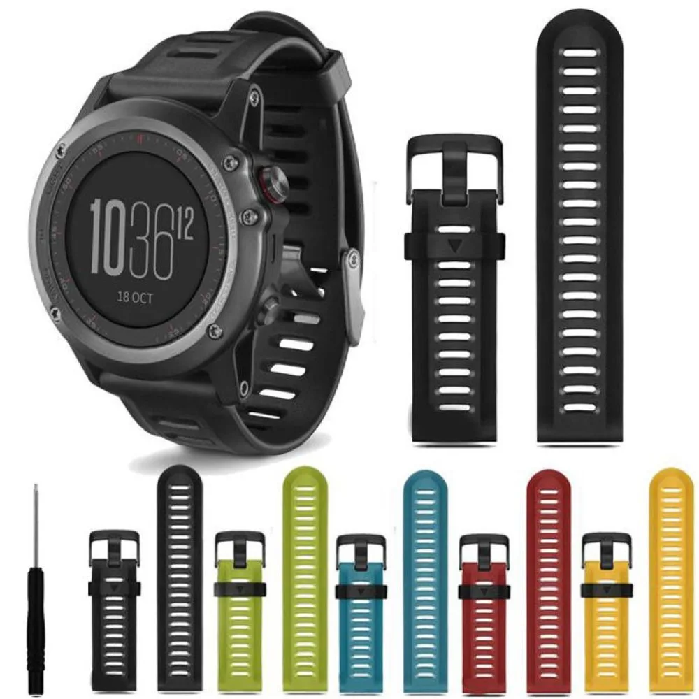 อุปกรณ์เสริมสําหรับ Garmin Fenix 5 X / 5 X Plus / Fenix 3hr / Fenix 3 26 มิลลิเมตร