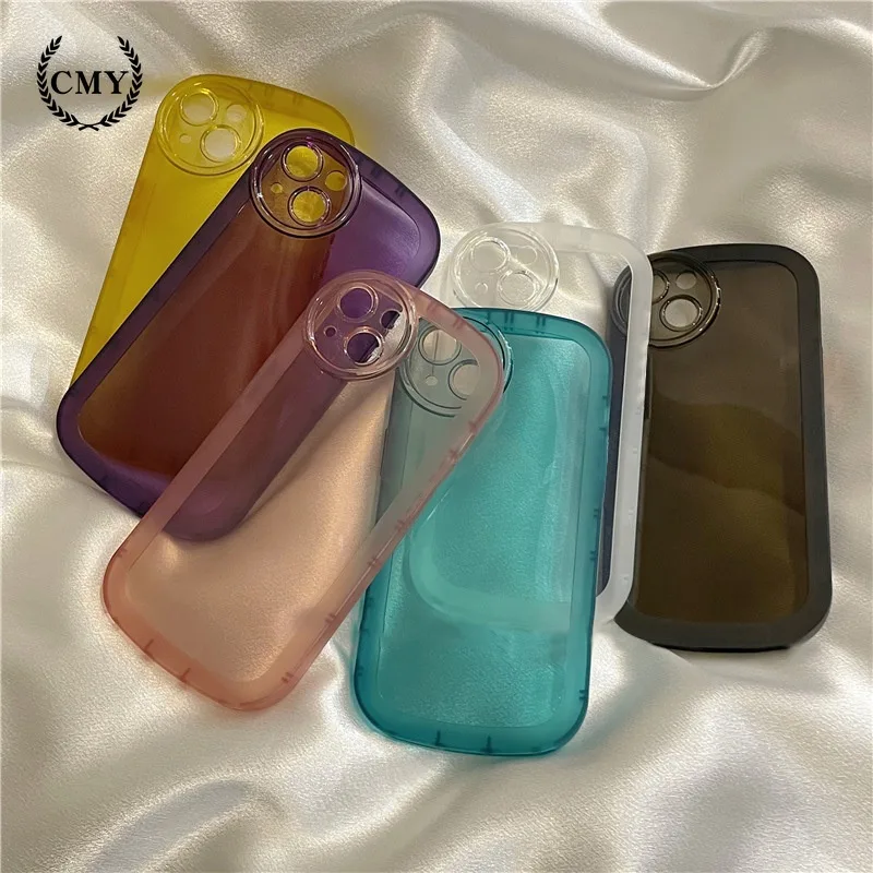 เคสโทรศัพท์มือถือแบบนิ่ม ใส เรียบง่าย สําหรับ iphone case 11 12 13 pro max mini XR XS 7 8 plus