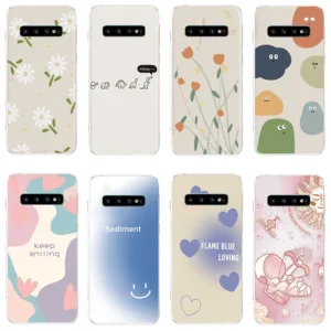 Samsung Galaxy s10 plus s10e เคส TPU นิ่ม ซิลิโคน ป้องกัน เคสโทรศัพท์