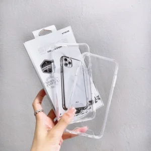 เคสใส SPACE ของแท้ ไม่เหลือง คุณภาพดี ปุ่มสีเงิน ไอโฟน(กรุณาลอกพลาสติกออกก่อนใช้ ทั้งในและนอก)13 13Pro 13Promax 11 12