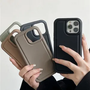กรณีนุ่มสำหรับ for iPhone 11 14 Pro Max XR 7 8 6 6s Plus 13 12 Pro Max 15 Pro Max Xs Max ฝาครอบโทรศัพท์มือถือย่อยสลายได้
