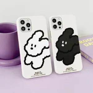 【 Momo เคสโทรศัพท์มือถือแบบแข็ง ดีไซน์ใหม่ เรียบง่าย สําหรับ iPhone Galaxy Samsung 14 13 12 11 pro max mini