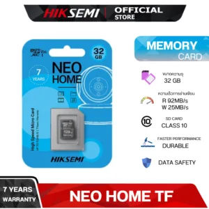 HIKSEMI NEO HOME TF CARD 32GB FOR SMART DEVICES WARRANTY 7 YEARS