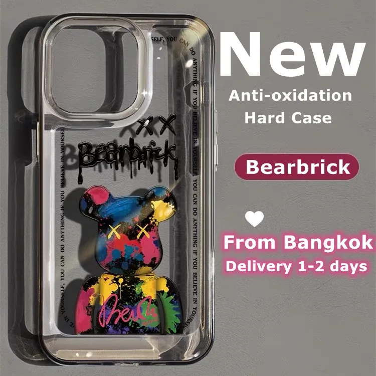 ❤️จัดส่งทันที❤️เคสไอโฟน 15 Pro max เคสไอโฟน11/12/13/14/15 Bearbrick Cute Hard Case For iPhone 11