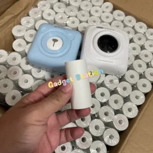 ⭐️กระดาษความร้อน ชุด 10 ม้วน⭐️ขนาด 57*30mm ใช้สำหรับเครื่องปริ้น Peripage A6 Paperang P1 P2 Flash Toy