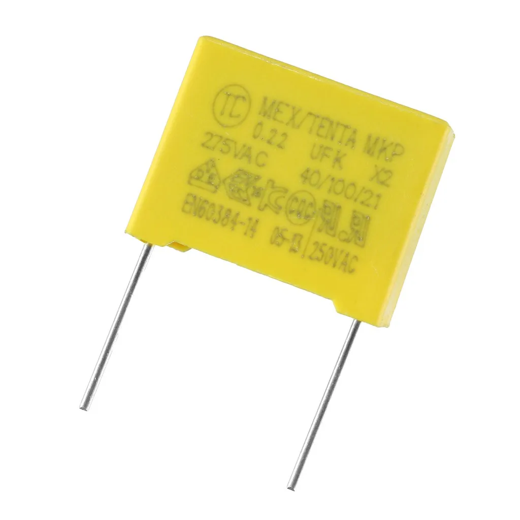 C Capacitor โพลีโพรพิลีน 275V ตัวเก็บประจุ คาปาซิเตอร์