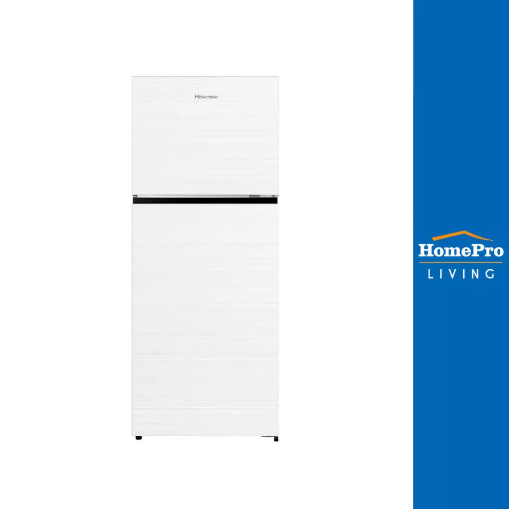 HISENSE ตู้เย็น 2 ประตู รุ่น RT549N4TWU 15 คิว กระจกขาว