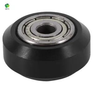 20Pcs/Slot POM Plastic Wheel Pulleys Ball Bearings 625ZZ 3D Printer Parts Round Idler Gear Perlin Part V 3D Printer Accessories