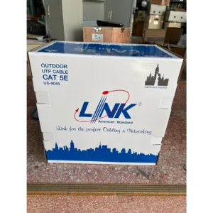 สาย LAN CAT5e Link US-9045 ประเภท Outdoor 305 เมตร