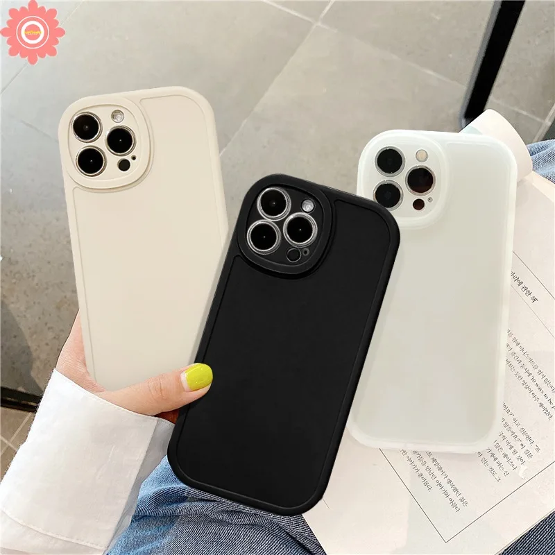 เคสโทรศัพท์มือถือแบบนิ่ม กันกระแทก กันฝุ่น สีพื้น เรียบง่าย หรูหรา สําหรับ Redmi A1 12C 9T 9 9C Nfc 10A 9A 10 10C Note 11 11s 10s 10 Pro 9 8 9Pro 9S 11 Pro POCO M3 X3 Pro