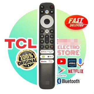 ใหม่ Original RC902V FMR1 FMR6 สําหรับ TCL 8K Qled สมาร์ททีวีเสียงรีโมทคอนโทรล 50P725G 55C728 75C728 X925PRO 65X925 iFFALCON