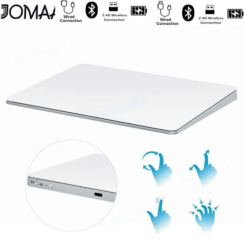 Jomaa ทัชแพดบลูทูธไร้สาย ตามหลักสรีรศาสตร์ สําหรับแล็ปท็อป I0S Windows