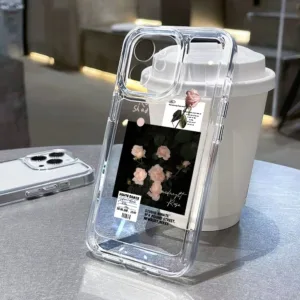 ❤️จัดส่งทันที❤️เคสไอโฟน 16 กรณี for iPhone 11 13 12 15 14 Pro Max XS Max X XR 7 8Plus การ์ตูน Clear กันกระแทก Space Case