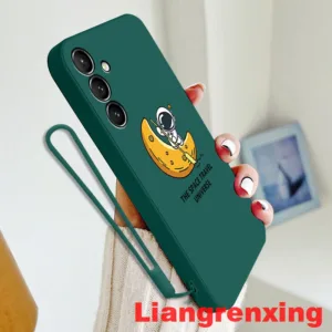 เคส samsung a14 4g a14 5g a14e samsung a15 เคสโทรศัพท์มือถือ ซิลิโคนนิ่ม กันกระแทก ลายนักบินอวกาศ สําหรับ samsung a14 4g a14 5g a14e a15 YTXJY01 น่ารัก ลายการ์ตูน กันกระแทก