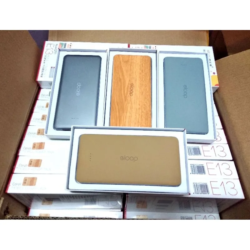 Eloop E13 ของแท้100%❗SALE 319บ มีตำหนิรบกวนอ่านรายละเอียดด้านล่าง❗ความจุ13000mAh แบตสำรอง Power Bank