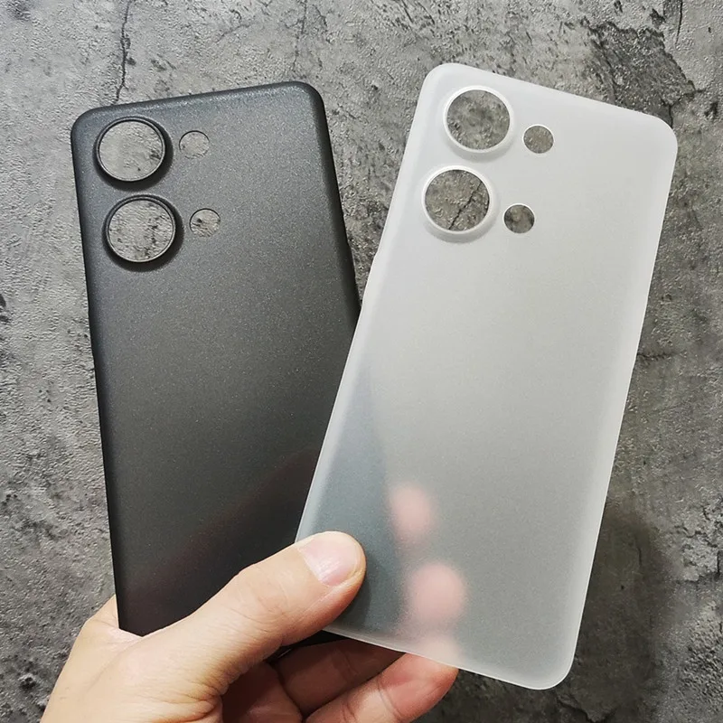 เคสใส เนื้อแมตต์ PP บางพิเศษ 0.5 มม. สําหรับ OnePlus Nord 3/ACE 2V ป้องกันลายนิ้วมือ