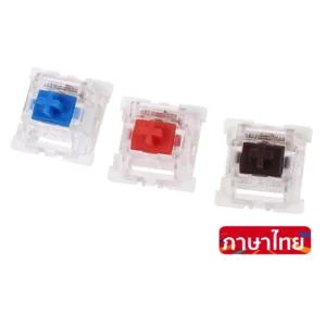 RK RGB  RK Original Switch สวิทช์ Mechanical จาก RK รองรับแสงลอด x35 ตัว