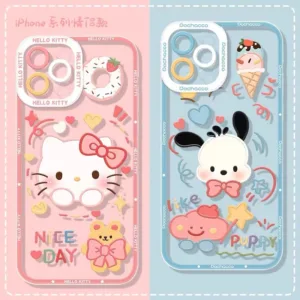 เคสไอโฟน มือถือ เคสโทรศัพท์ เคส iphone 16 15 6 6s 7 8 Plus 11 12 13 14 Pro Max X XR XS Max case น่ารัก เคสใส