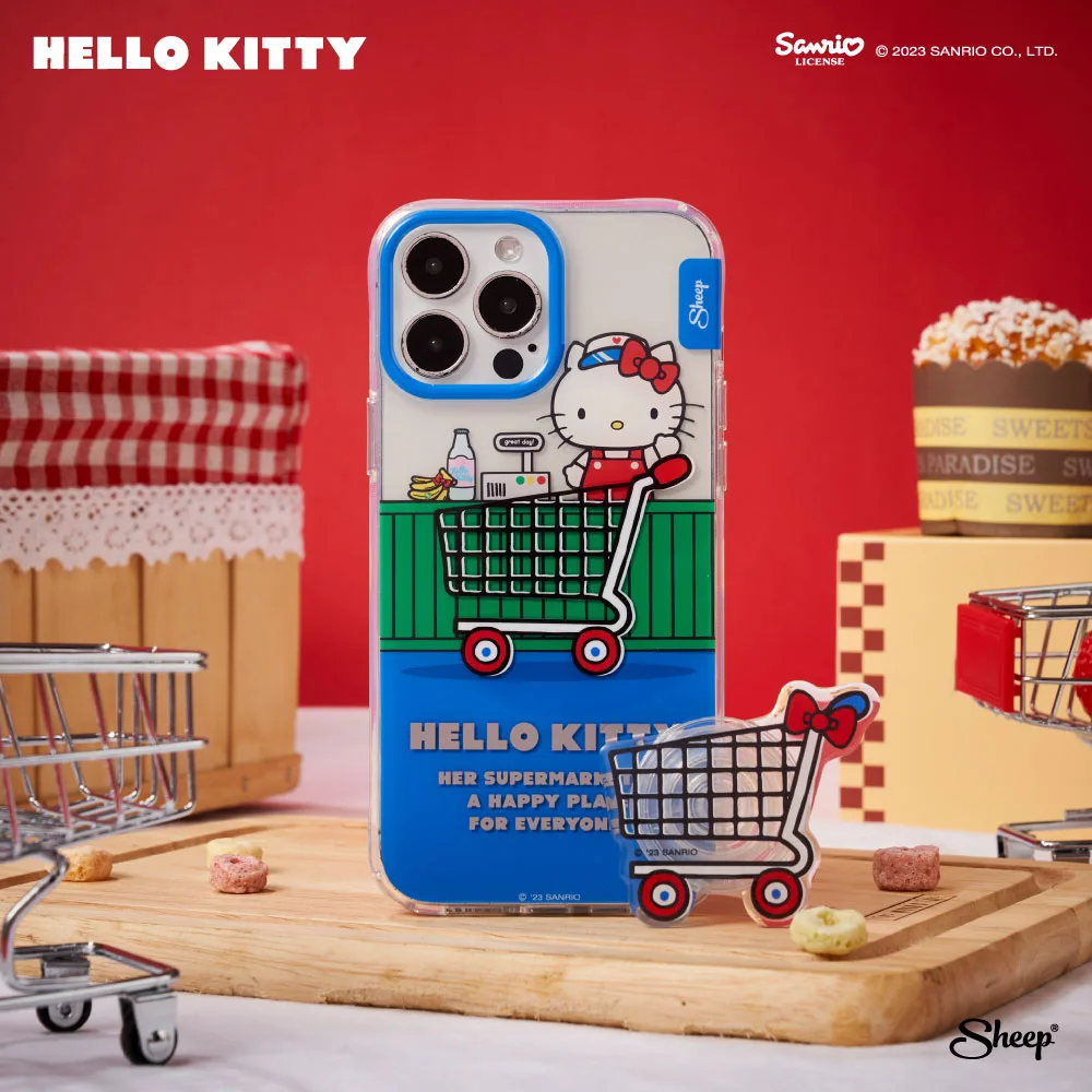 [สินค้าClearance] [Hello Kitty Limited Collection] เคสสำหรับไอโฟนแถมฟรี Griptok สำหรับ iphone กันกระแทก ลิขสิทธิ์แท้