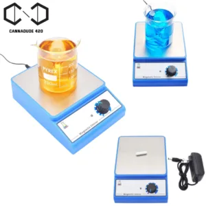 [ฟรีแม่เหล็กกวนปุ๋ย] เครื่องผสมปุ๋ย INTLLAB เครื่องกวนแม่เหล็กพร้อมบาร์กวน 3000 รอบ/นาที Magnetic Stirrer เครื่องคนสาร