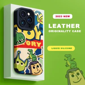 เคสโทรศัพท์มือถือหนัง ซิลิโคนนิ่ม กันกระแทก ลายการ์ตูน TOY Story น่ารัก สําหรับ iPhone 15 11 12 13 14 Pro MAX 7 8 Plus X XR 15Pro XS MAX SE 2020