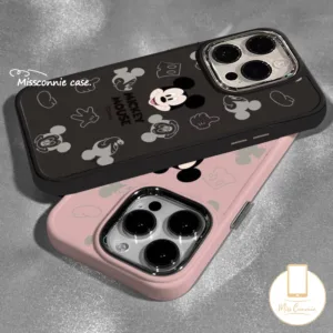 เคสโทรศัพท์มือถือแบบนิ่ม กันกระแทก ลายการ์ตูนดิสนีย์ มิกกี้เมาส์ แฟชั่นหรูหรา สําหรับ IPhone 11 14 12 15 13 Pro MAX 15 8 7 Plus XR 7plus X XS MAX