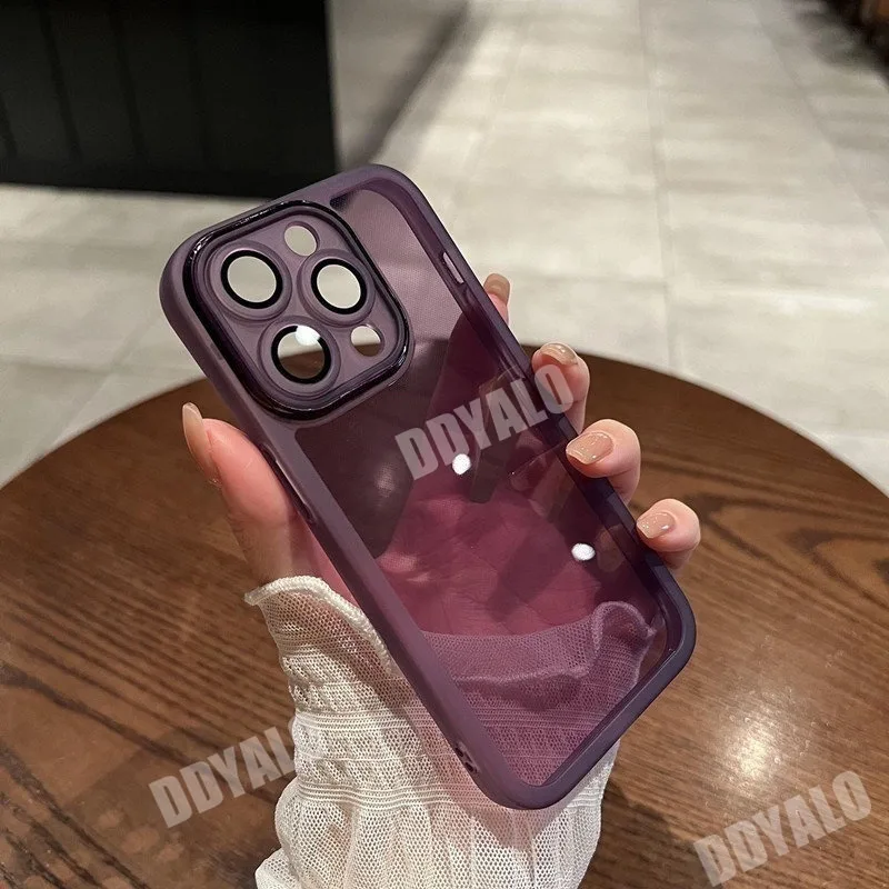 เคสโทรศัพท์มือถือแบบนิ่ม ใส กันรอยเลนส์กล้อง สําหรับ Samsung Galaxy A71 A51 4G M13 M14 M33 M53 M54 A12 A30S A31 A50 A50S