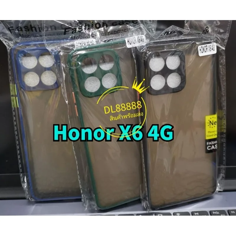 ✨ ✨เคสขอบนิ่มหลังแข็งขุ่นคลุมกล้อง For Honor X5 / Honor X6 / Honor X7A / Honor X9A / Honor X7 / Honor X8 / Honor X8A