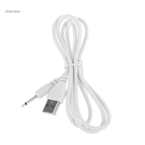 Doublebuy สายชาร์จ USB เป็น 2.5 AUX Mono พาวเวอร์ซัพพลาย 15 16 17 19 มม. 2.5 มม.