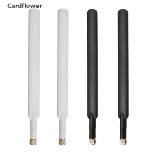 เสาอากาศเราเตอร์ Wifi 4G 10dBi SMA ตัวผู้ 700-2700MHz สําหรับเราเตอร์ 4G LTE ลดราคา 2 ชิ้น ต่อล็อต