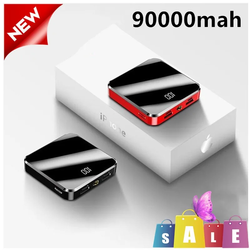ซื้อ 1 แถม 1  90000 mAh Power Bank ของแท้ 100% 2 Port รุ่น Notebook (ประกัน 5ปี)