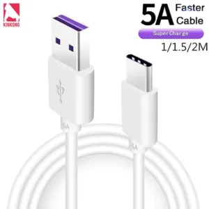 สายชาร์จเร็ว type c 5A Super Fast Charging Cable USB typeC รองรับชาร์จเร็ว สำหรับรุ่นHuaweiโทรศัพท์รุ่นอื่นๆ